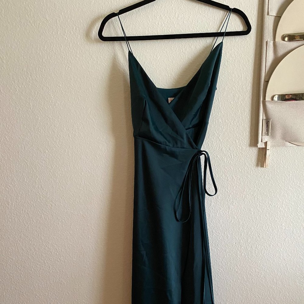 Forest Green Dress (Wedding Guest) Size 0